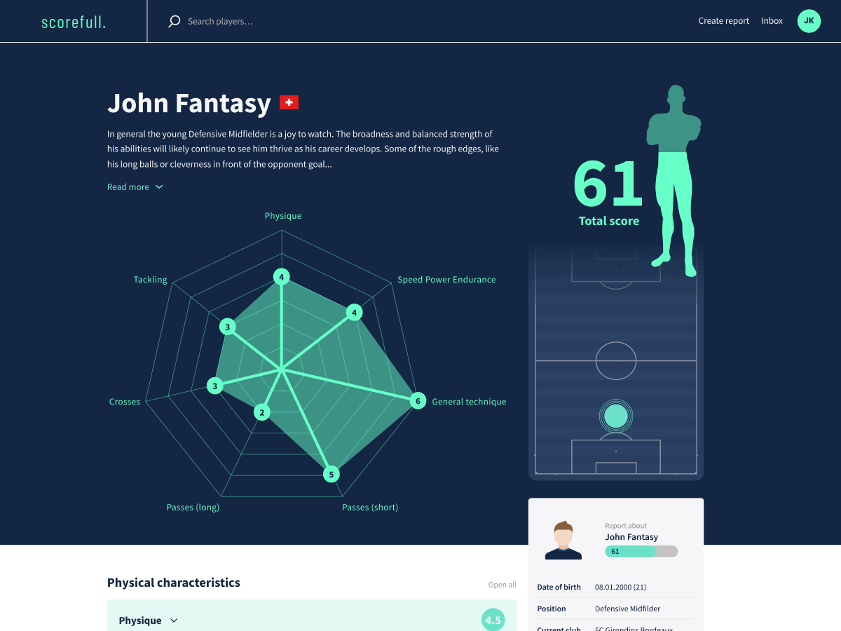 Scouting App Design